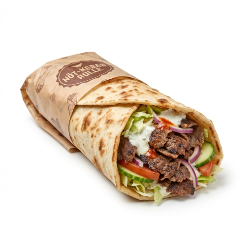 N├╢t Kebab Rulle  N├╢t Kebab, F├дrsk Sallad, Pizza Rulle